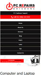 Mobile Screenshot of pcrepairsbrisbane.com
